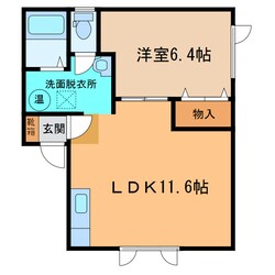 ﾐﾚﾆｱﾑ425の物件間取画像